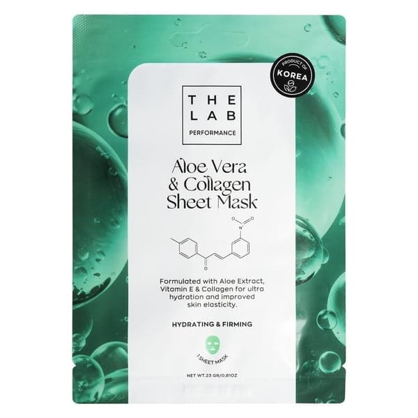 The Lab Performance Aloe Vera & Collagen Sheet Mask