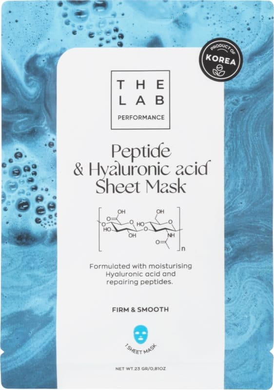 The Lab Performance Peptide & Hyaluronic Acid Sheet Mask