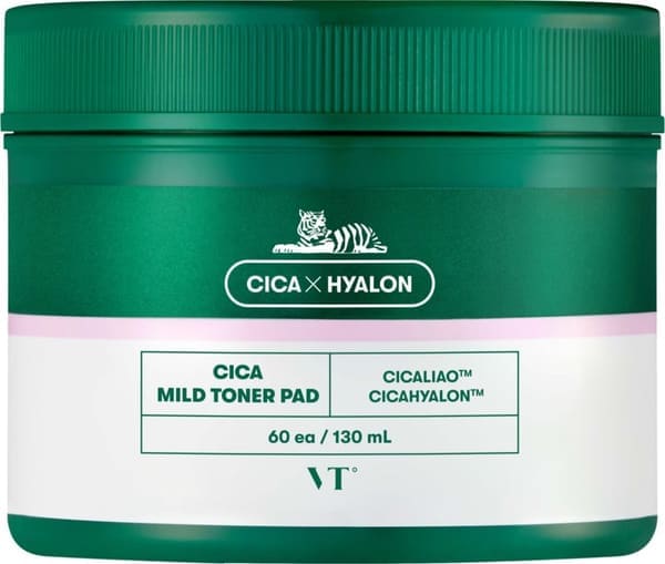 Vt Cosmetics Cica Mild Toner Pad 60 pcs/