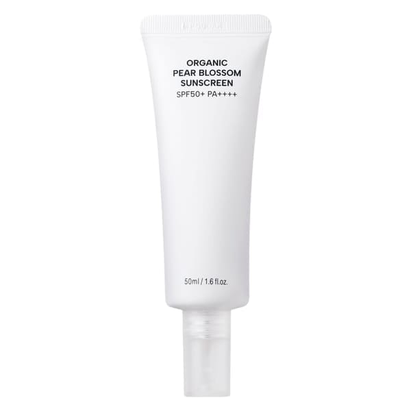 Whamisa Organic Pear Blossom Sunscreen SPF50+