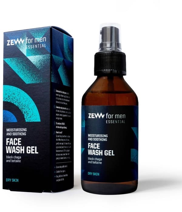 Zew for Men Face Wash Gel - dry skin
